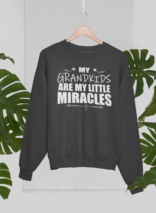 My Grandkids Are My Little Miracles Sweat Shirt