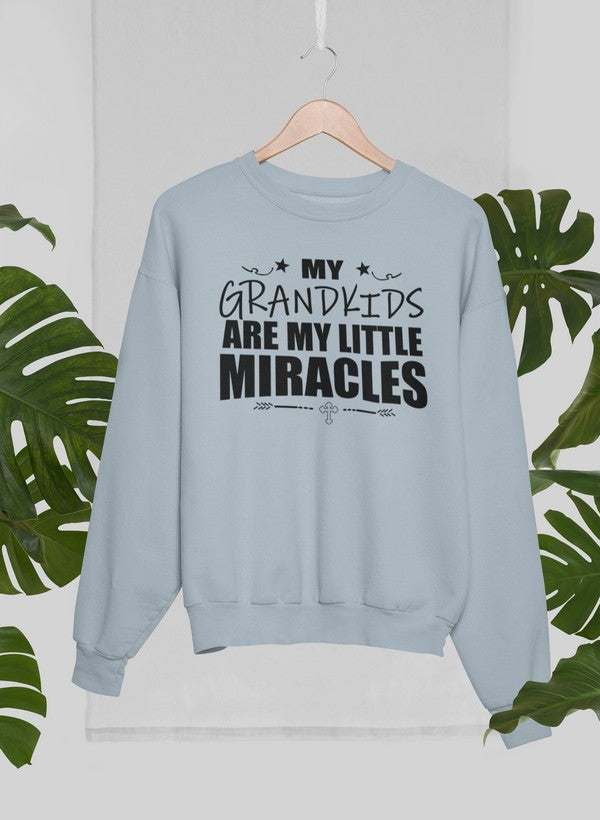 My Grandkids Are My Little Miracles Sweat Shirt