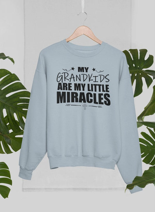 My Grandkids Are My Little Miracles Sweat Shirt