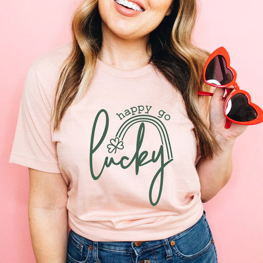 Happy Go Lucky – DTF Transfer
