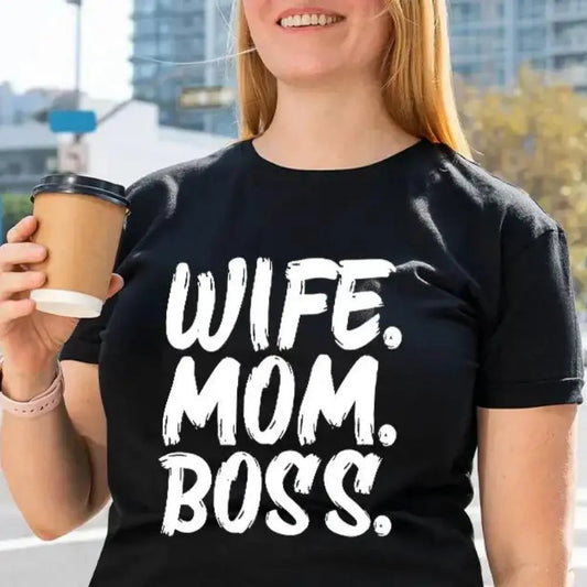 Wife Mom Boss – DTF Transfer